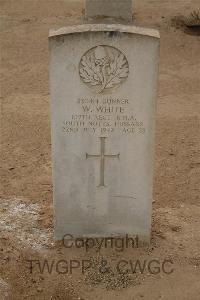 El Alamein War Cemetery - White, Walter